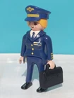 Playmobil Figure Co-pilot Flight Attendant Woman Plane 3185 3352 5007 5... Used. Price: $8.45.