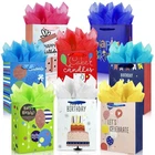Mumululu 8 Pack Birthday Gift Bags With Ribbon Handle Tissue Paper Funny ... New. Price: $15.84.