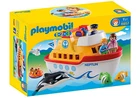 New Playmobil 1.2.3 Take Along Boat Cruise Ship With Killer Whale Fish Set 6957. Price: $99.95.