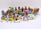 Vintage Playmobil Royal Castle Medieval Knights Figures Accessories Huge Lot Used. Price: $44.95.
