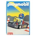 Playmobil 3012 Go-kart Racer Driver Traffic Cones Toy Set New. Price: $39.95.
