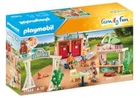 Playmobil #71424 Campsite W/ Bathhouse And Kitchen New!. Price: $85.00.