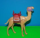 Playmobil Camel, Saddle, & Purple Bridle Nativity, Desert, Zoo, Egypt Used. Price: $7.99.