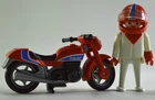 Playmobil 3303 Racing Motorcycle Set 1974 Geobra Vintage 1970S Used. Price: $14.90.