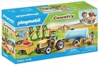 Playmobil Country Life Set 71442 Tractor With Trailer And Water Tank New Boxed. Price: $97.00.