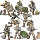 8 Pcs Building Block City Policeman Action Mini-figures With Multiple Militar... New. Price: $47.30.