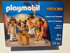 Playmobil History 9169 Caesar & Cleopatra Set Retired New In Box. Price: $59.99.