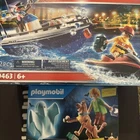 Playmobil 70287 Scooby-doo Shaggy With Ghost Police Boat Lot Kids Blocks New. Price: $50.00.