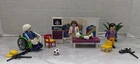 Playmobil 3926 & 3928 Pediatrician's Office Wheel Chair Patient Figures Playset Used. Price: $19.99.