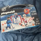 Playmobil #9177 Nhl Hockey Shootout Case New In Box Kids Goalie Player Skate. Price: $34.99.