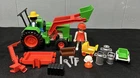 Playmobil 3500 Tractor Bucket Loader Farmer, Tools And Extras Read Des Used. Price: $19.99.