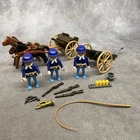 Playmobil 3729 Western Artillery Cannon & Wagon -incomplete Used. Price: $49.99.