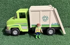 2011 Playmobil Garbage Recycling Truck & Worker Action Figure Toys Used. Price: $20.00.