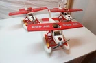 Playmobil Seaplan Airplane Biplane X3 Setnr. 3866 7450 Flight Safari Used. Price: $75.00.