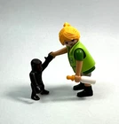 Playmobil 9074 Playmo-friends Zookeeper With Baby Gorilla Used. Price: $11.99.