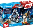 Playmobil 70502 Starter Pack Police Biker And Thief - New Neuf. Price: $17.49.