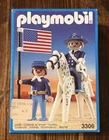 Playmobil Geobra #3306 Us General & Sergent Horse Civil War Flag Military New. Price: $50.00.