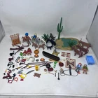 Playmobil Vintage Indian Camp 3733 Watering Hole 3801 Incomplete Mixed Box Used. Price: $54.14.