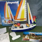 Rare Playmobil 3774 Regina Sailboat 100% Complete W/ Box & Papers Floats 1986-93 Used. Price: $145.00.