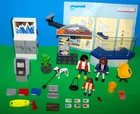 Playmobil 4402 Bank Teller Atm Counter Vault Safe Security Camera Dog City Life Used. Price: $29.99.