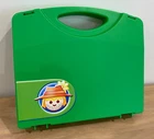 Playmobil 5893 Green Replacement Carrying Case Only - Country Pony Farm Used. Price: $8.00.