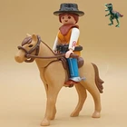 Playmobil Woman Figure Cowgirl-horse-cowboy-outlaw Gunman Bandit-western Used. Price: $19.05.
