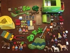 Playmobil Animal Sets 5685, 6932, 5435, 6928, And Bonus Figure Used. Price: $100.00.