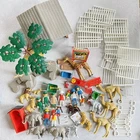 Playmobil 3145 Zoo Set Animals Keepers People 1986 Vintage Incomplete Used. Price: $80.00.
