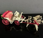 Vtg 80S Playmobil Victorian Drawn Wedding Carriage 5601 & Horses Toy Retro Used. Price: $24.65.