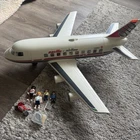 Playmobil 4310 Pacific Airlines Cargo Plane With Pilot, Passengers, Bathroom Used. Price: $120.00.