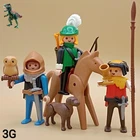 Playmobil Game Of Hunting-hunters-hunting-archer-robin Hood-medieval Forest Used. Price: $31.65.