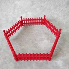 Playmobil Short Red Fence Pcs. 71599 9817 9277 9276 9275 B14 Used. Price: $7.29.