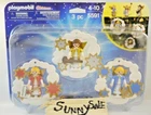 Playmobil Christmas Ornaments And Angel Figures 3 Piece Set 5591 Blue Red Harp New. Price: $26.95.