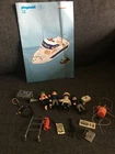 Vtg Playmobil 3190 Police Patrol Rescue Motor Boat Accessories And Figures Used. Price: $15.00.