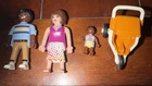 Playmobil Mother Father And Baby In Stroller Used. Price: $15.00.