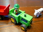 Playmobil 1-2-3 Farmer With Tractor (6715) Excellent Condition, Almost Complete Used. Price: $25.00.