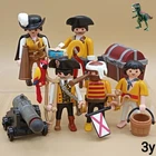 Playmobil Yellow Boat Crew-sailors-pirate Buccaneers-treasure Island Used. Price: $43.80.