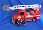 Playmobil City Action Rescue Ladder Unit #5682 W/ Lights & Sounds Firemen Used. Price: $15.98.