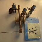 Playmobil 3153 Viking Warriors With Battering Ram Vintage Used. Price: $27.99.
