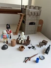 Playmobil Pirates Prison Carcel Medieval Castle Tower 3351 Used. Price: $35.00.