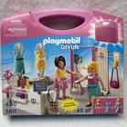 Playmobil 5611 City Life Shopping Center Dresses Register Mirror Carry Case New. Price: $21.95.