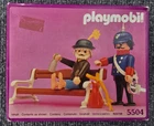 Playmobil 5504 Victorian Tramp & German Policeman Figure Set 1990 Bobby Hobo New. Price: $57.99.