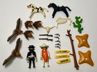 Playmobil 3748 Western Bandits Nearly Complete Set - No Instructions Or Box Used. Price: $34.95.