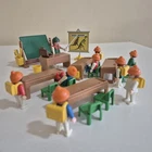 Vintage Playmobil #3522 1992 School Classroom Teacher Students (complete) Used. Price: $39.88.