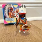 Playmobil 4652 Indian Chief Native American Figure Complete With Box Used. Price: $14.99.
