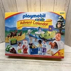 Playmobil 123 Christmas Advent Calendar 9391 Santa Forest Animal Toy Figures New. Price: $49.99.
