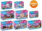 Playmobil Dollhouse Sets 70892 70893 70894 70895 70896 70897 70970 70971 New Box. Price: $544.00.