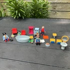 Playmobil Dollhouse Furniture Lot Family Figures Bathroom Kitchen Tv Accessories Used. Price: $24.95.