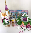 Lot Of 2 Playmobil Princess Starter Packs 70819 Garden 70500 Castle Used. Price: $29.99.