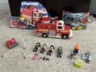 Playmobil #5843 Truck Lights/ Sounds(working) Playset + Firefighter Figures Used. Price: $35.00.